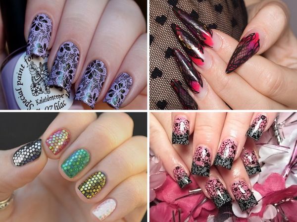 Lace Nail Art: En romantisk trend i manikyr