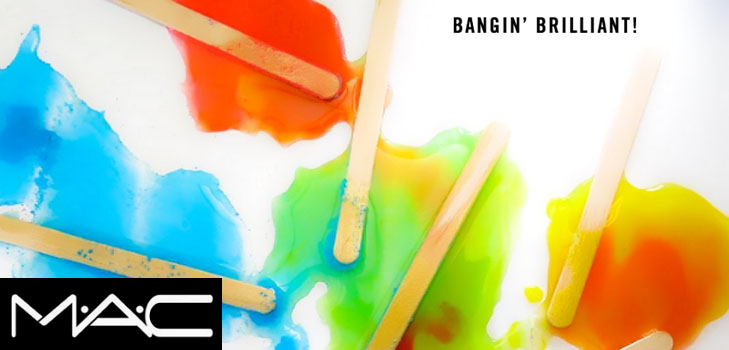 Sommar karneval: dekorativ samling MAC Bangin 'Brilliant