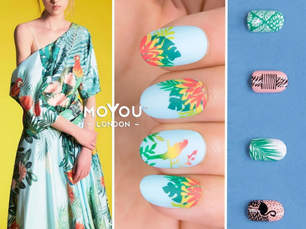 Sommarmanikyr: kreativa mönster från Instagram