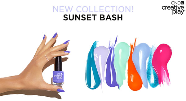 Sommar explosion från CND: lackar Creative Play Sunset Bash