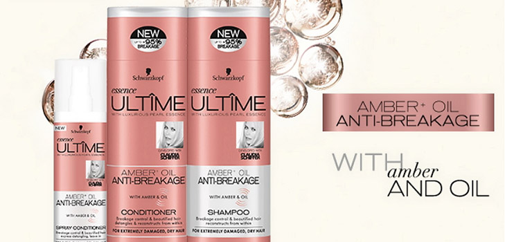 Curls gillar modellen: nya produkter Schwarzkopf Amber + Olje näring