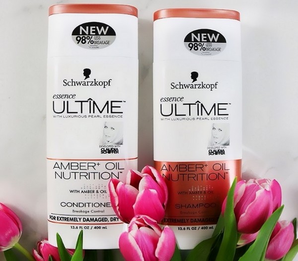 Curls gillar modellen: nya produkter Schwarzkopf Amber + Olje näring