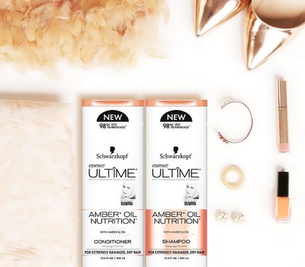 Curls gillar modellen: nya produkter Schwarzkopf Amber + Olje näring