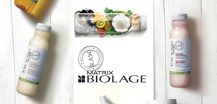 Drömkrullar: den professionella linjen Matrix Biolage R.A.W.