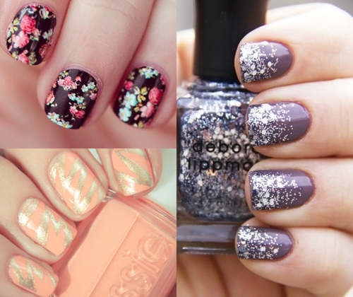Mode naglar vinter 2013 -2014: foto av de mest fashionabla nagel design alternativen 2014 