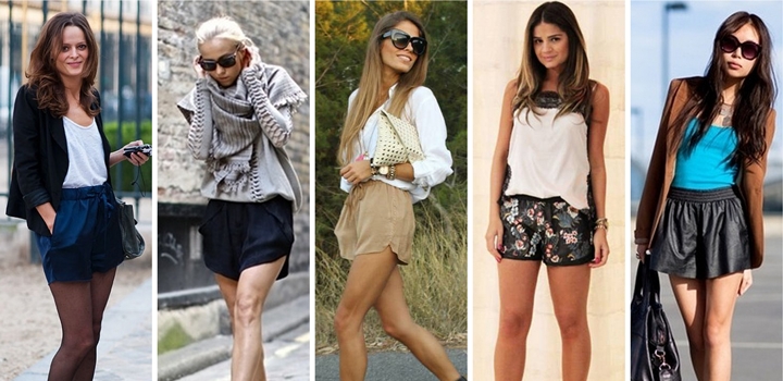 Modeshorts sommar 2014