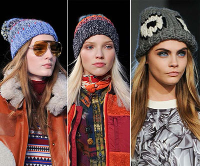 Trendmaterial för nya hattar i den nya säsongen 2014-2015