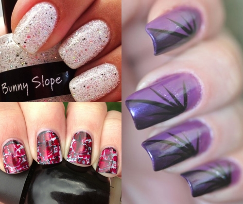 Trendig nageldesign vinter 2014
