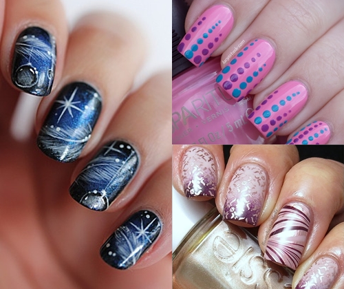 Trendig nageldesign vinter 2014