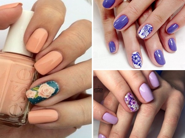 Nail art på en spik - hösten trend-2016