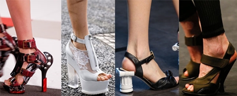 Inga regler: snygga sandaler 2014