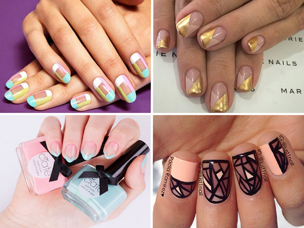 Festlig manikyr: TOP-4 Topical Designs senast 8 mars