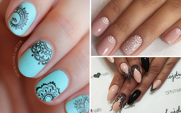 Festlig manikyr: TOP-4 Topical Designs senast 8 mars