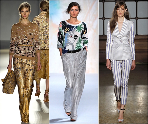 Den mest fashionabla längden 2013: klänningar, kjolar, byxor