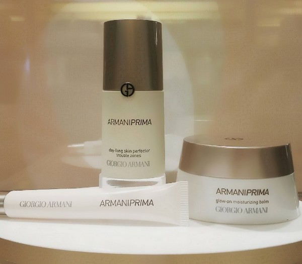 Perfektion: nya produkter för hudvård Armani Prima