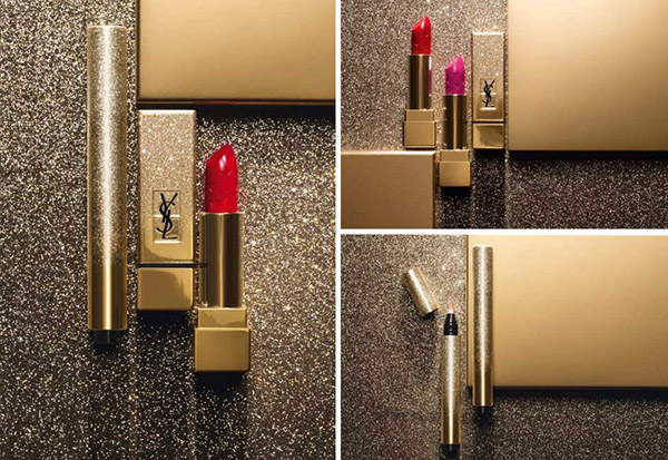 En glittrande dröm: en samling smink YSL Sparkle Clash Christmas 2016-2017