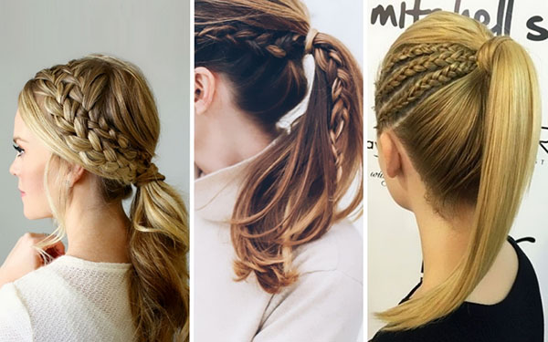 Feminin svans: tre aktuella stylingalternativ