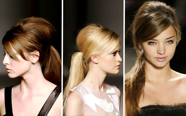 Feminin svans: tre aktuella stylingalternativ
