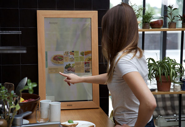 Hemassistent: Spegel-Tablet Dirror