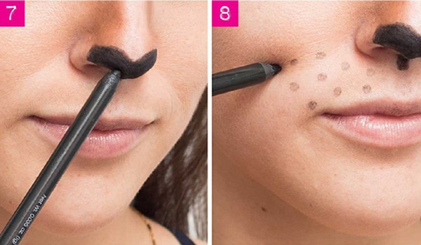 Makeup för Halloween