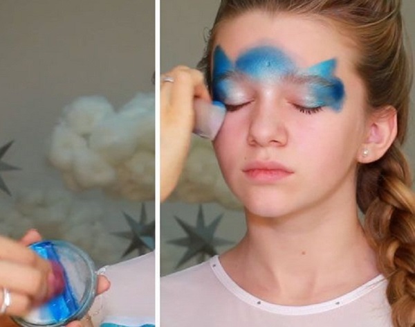 Makeup för Halloween