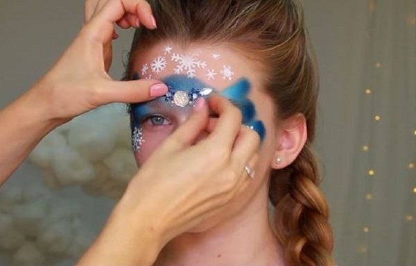 Makeup för Halloween