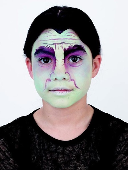 Makeup för Halloween