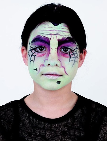 Makeup för Halloween