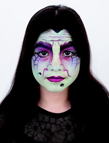 Makeup för Halloween