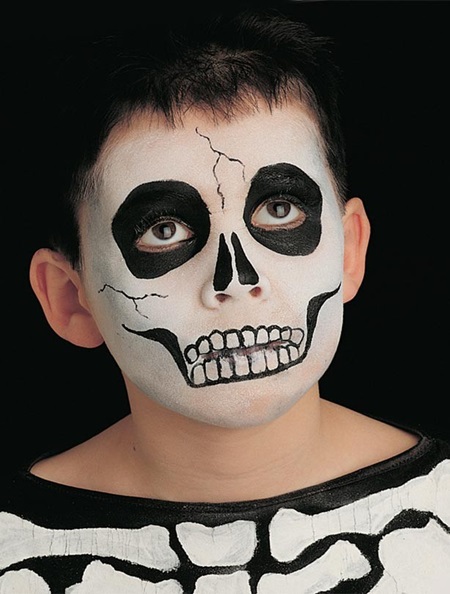 Makeup för Halloween