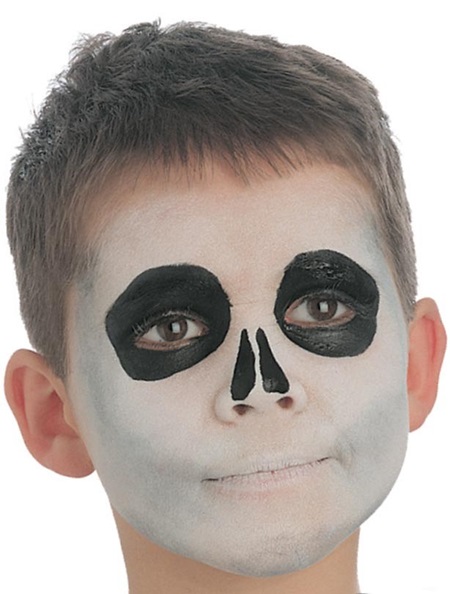 Makeup för Halloween