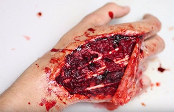 Makeup för Halloween