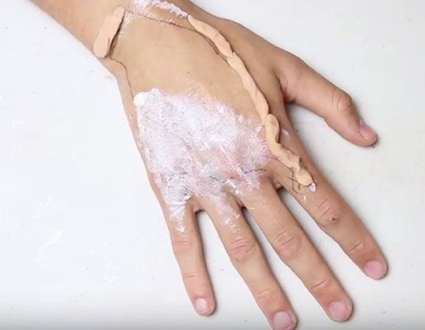 Makeup för Halloween