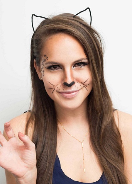 Makeup för Halloween