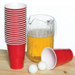 Spel med alkohol för festen: öl pong Spel med alkohol för festen: öl pong