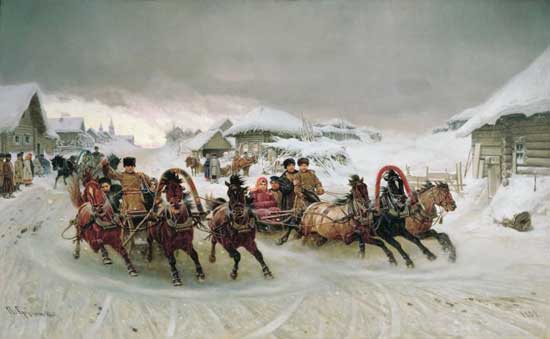 Hur man ritar Shrovetide? Rita en vårlov med barnen