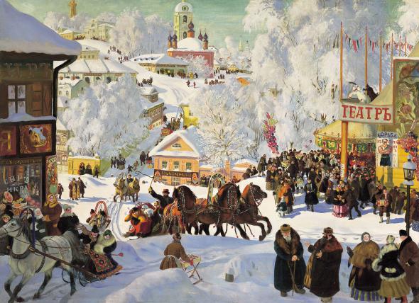 Hur man ritar Shrovetide? Rita en vårlov med barnen