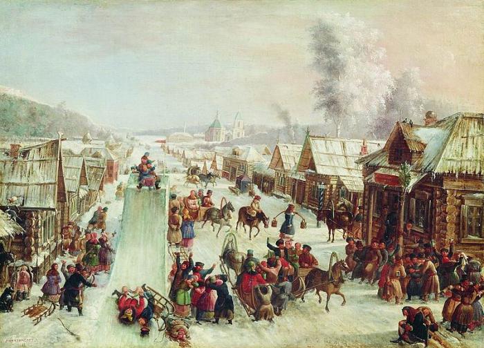 Hur man ritar Shrovetide? Rita en vårlov med barnen