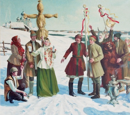 Hur man ritar Shrovetide? Rita en vårlov med barnen