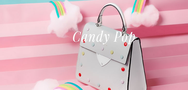 Coccinelle godisväskor för en tråkig vår: Candy Pop-linjen