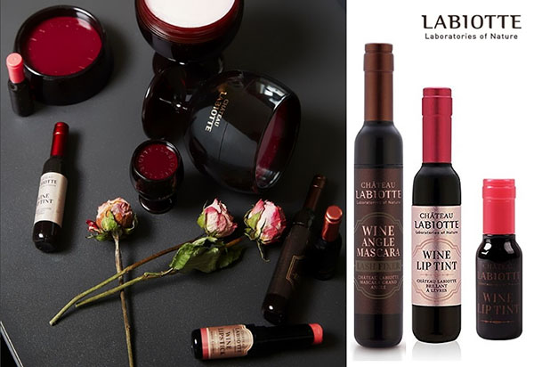 Kosmetika i ett glas: en vinsamling av make-up Chateau Labiotte