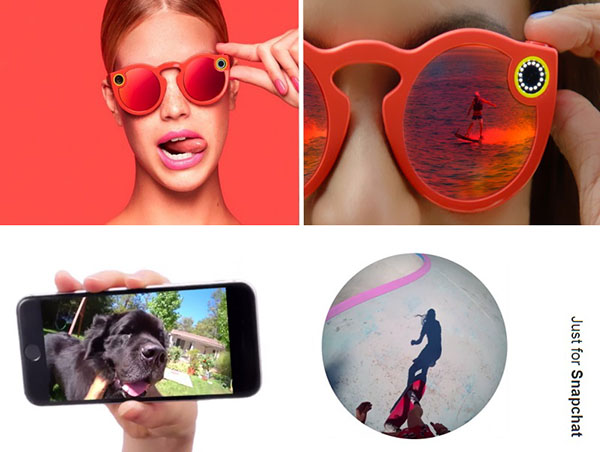 Ny från Snapchat: Spectacles glasögon med videoläge