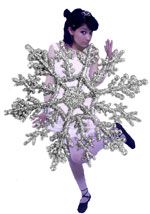 Nyttårs Snowflake Kostym Nyttårs Snowflake Kostym