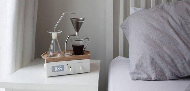 Present till kaffebryggare: Larm-Kaffebryggare Barisieur