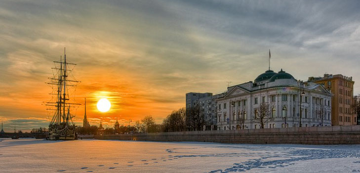 Vädret i Petersburg - mars 2017