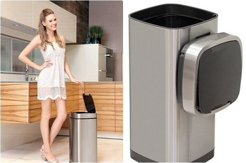 EKO touch-sensitive bin: "smart" teknik för att upprätthålla order