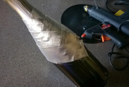 Dekorera bröllops champagne med egna händer