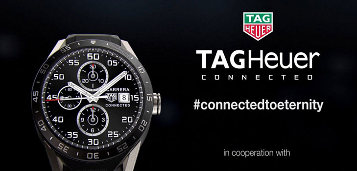 I tidens anda: en smart klocka ansluten av TAG Heuer