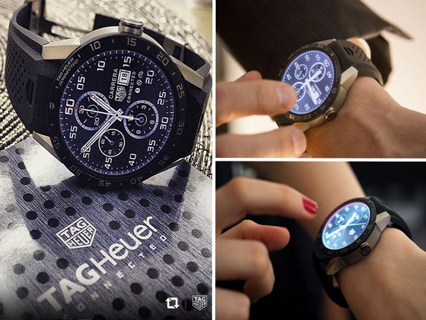 I tidens anda: en smart klocka ansluten av TAG Heuer