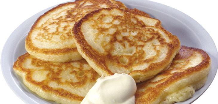 Underbara pannkakor med yoghurt